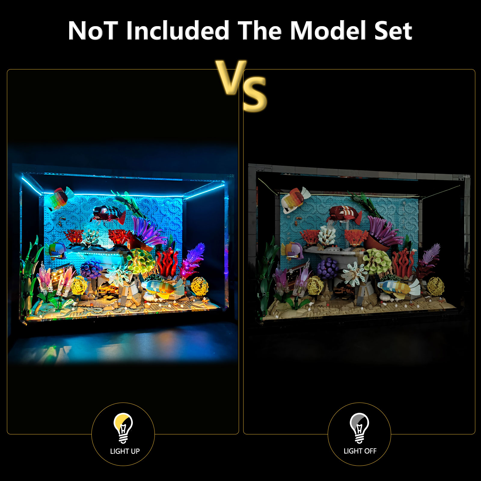 Kit di illuminazione a LED LYB - Aquarium Marine Lights recensione e prezzo