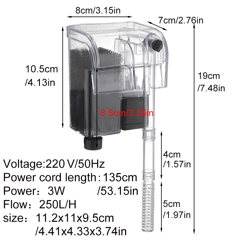 Filtro per acquario Serbatoio  - Reef Tank Filter recensione e prezzo