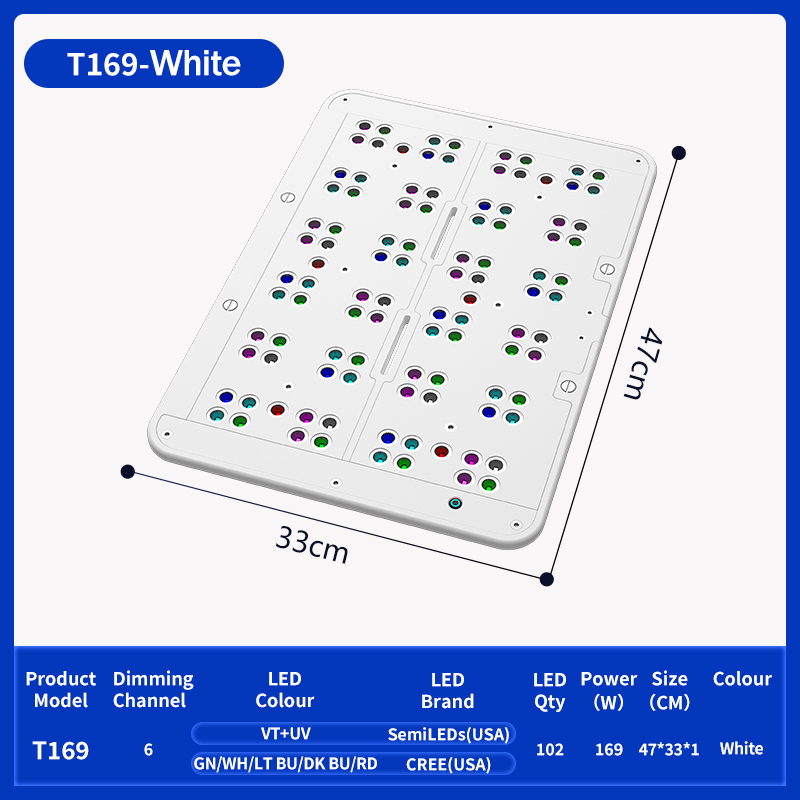 T169 Copertura completa 169W S - Reef Lighting recensione e prezzo