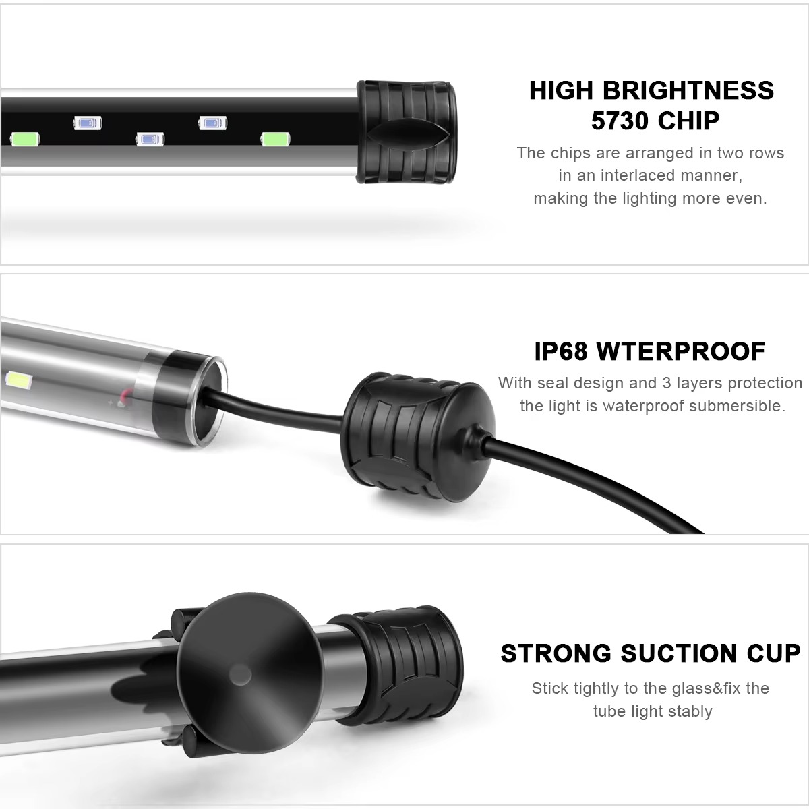 Striscia LED per acquario 220V - Aquarium Marine Lights recensione e prezzo