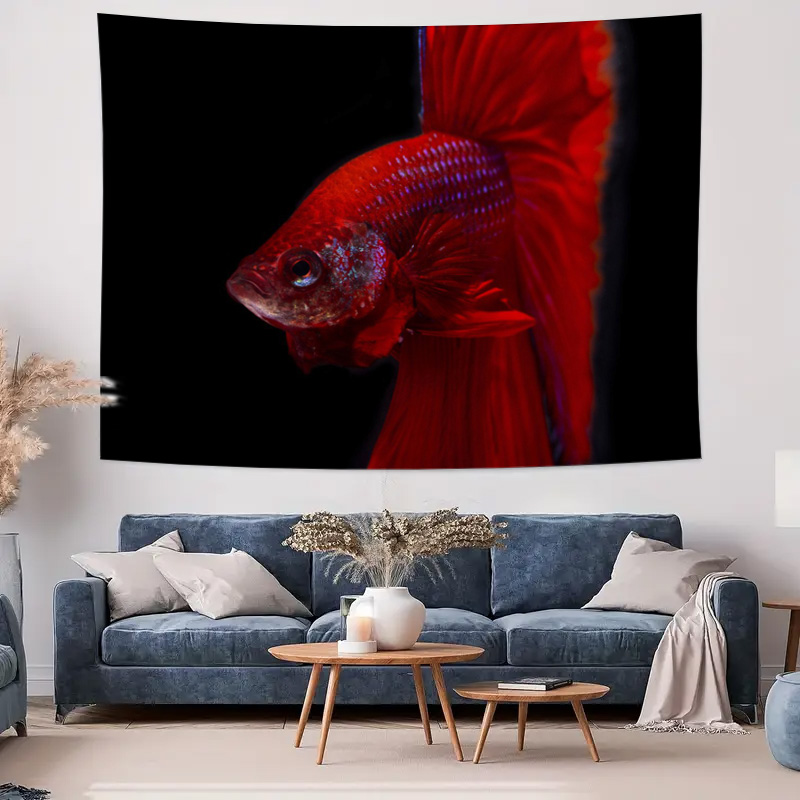 Tapestry con Pesci Betta Rossi - Ocean Aquarium recensione e prezzo
